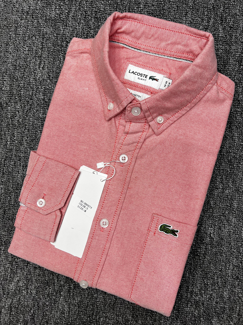 Lacoste Men's Pure Cotton Shirt with Pocket LA-010