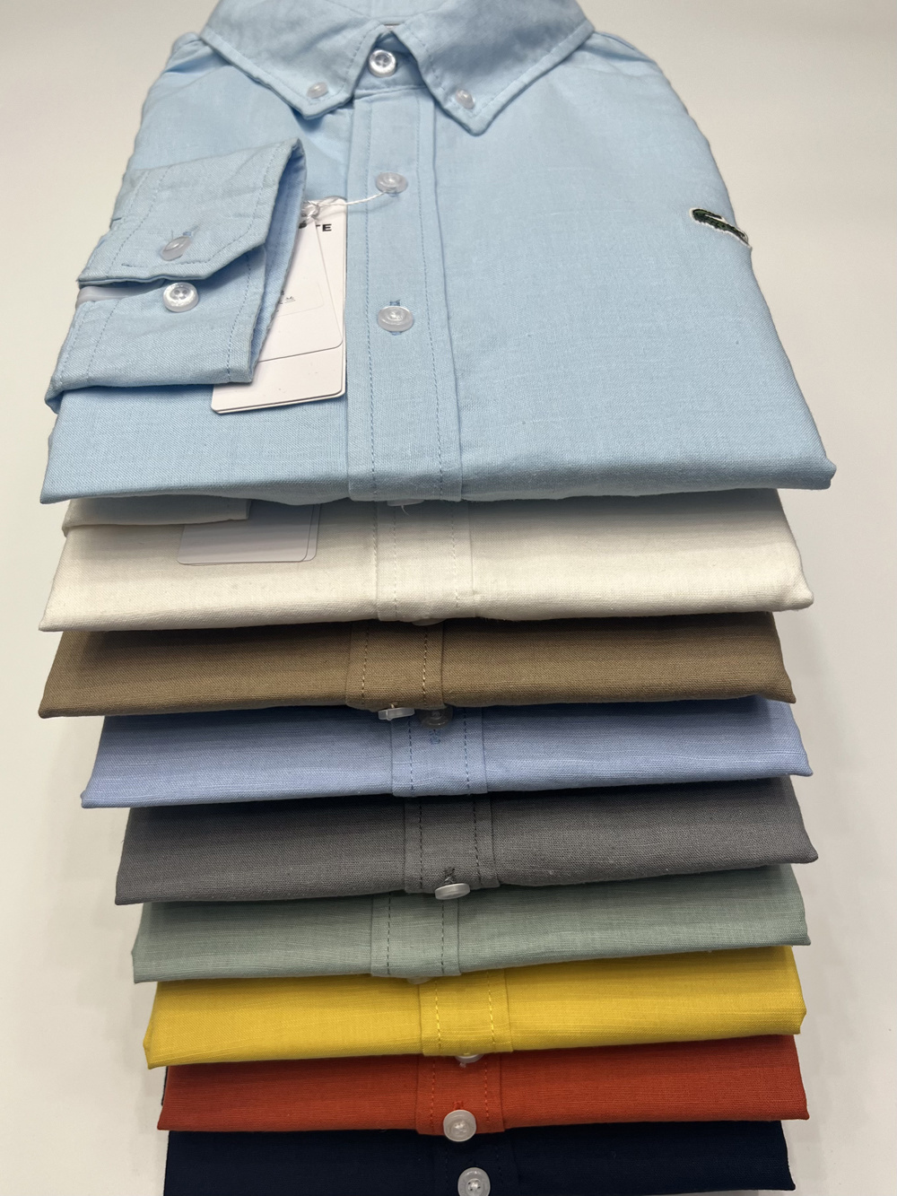 Lacoste Men's Cotton Linen Shirt LA-004
