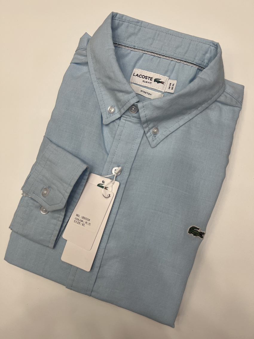 Lacoste Men's Cotton Linen Shirt LA-004