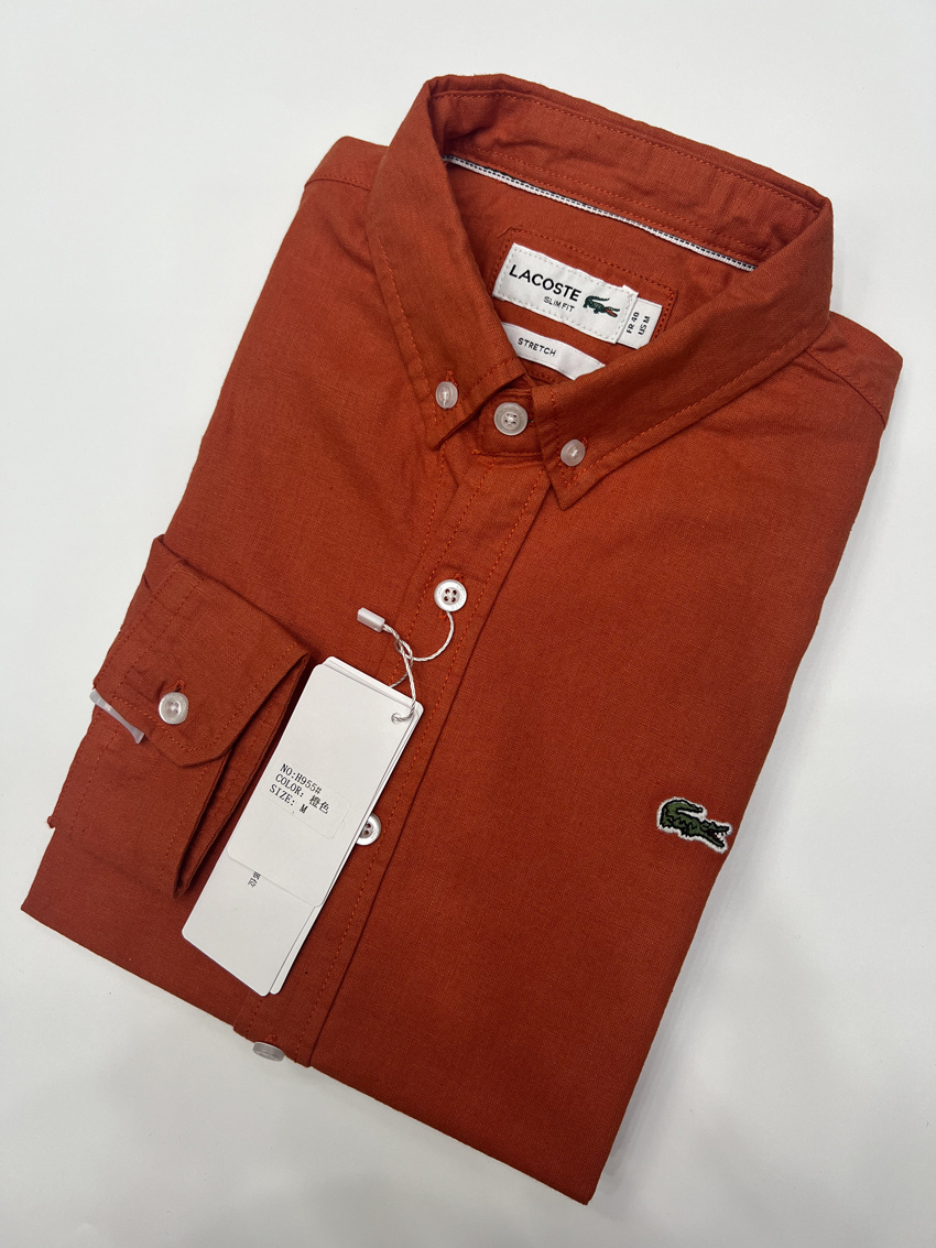 Lacoste Men's Cotton Linen Shirt LA-004