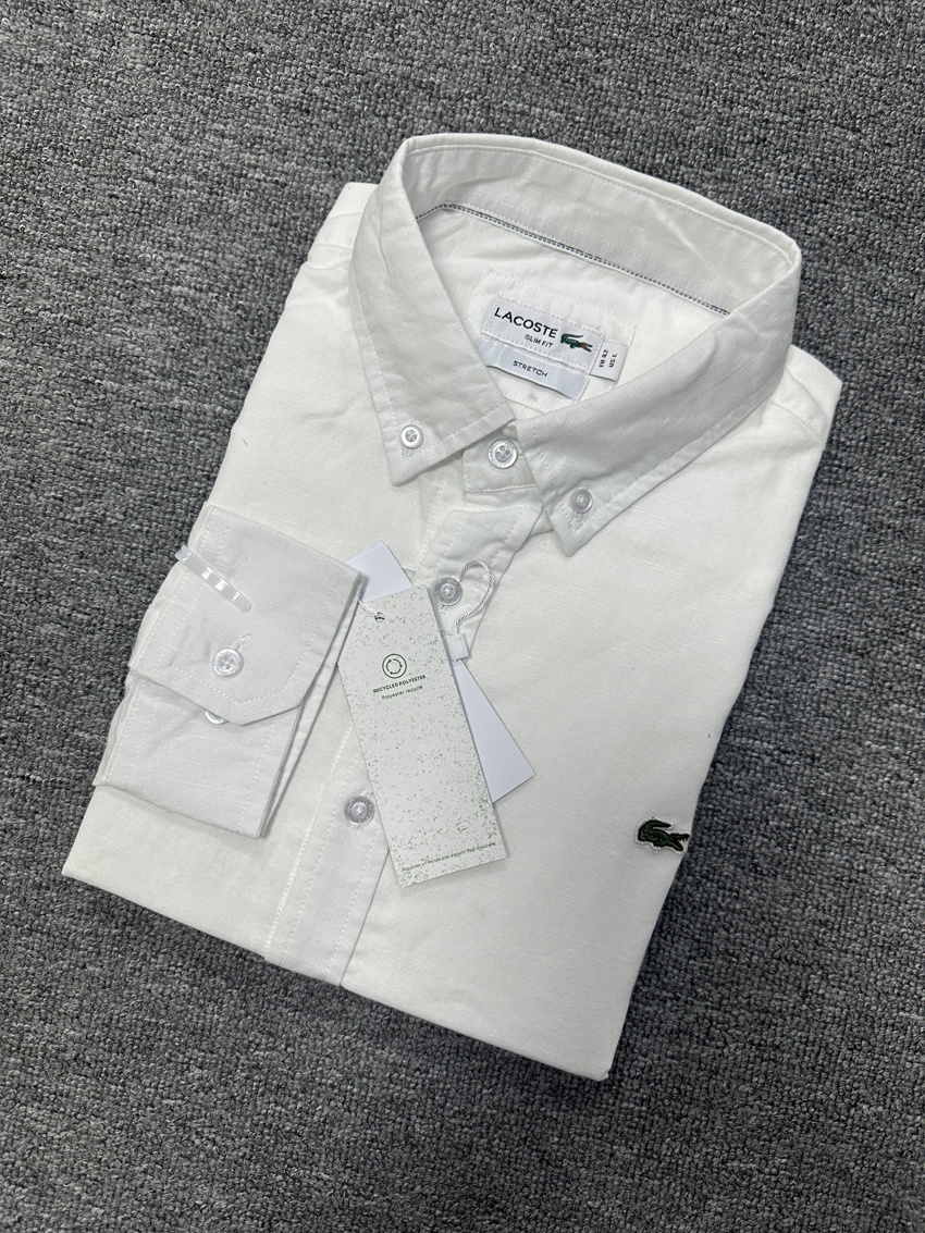 Lacoste Men's Cotton Linen Shirt LA-004