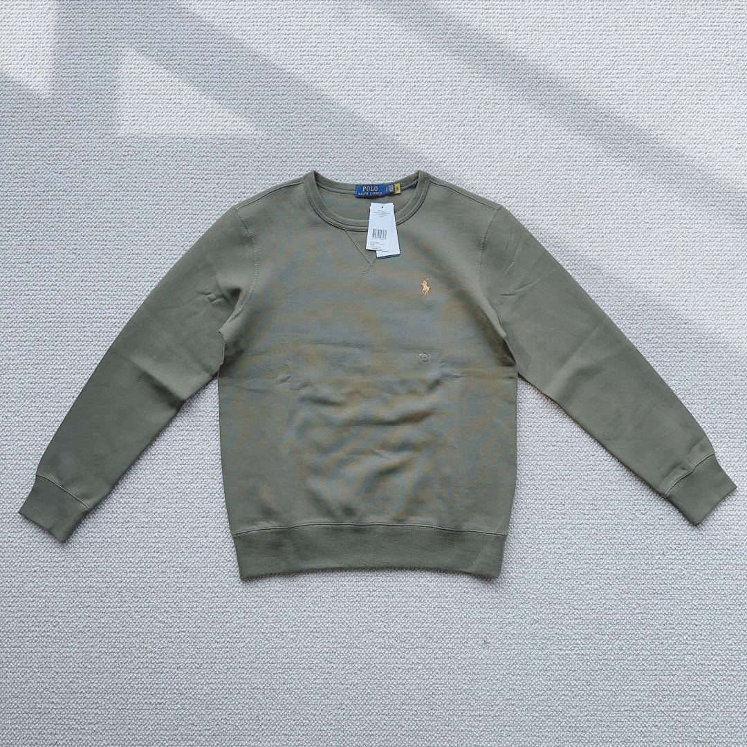 Ralph Lauren Unisex 100% Cotton Pullover Sweatshirts RL-050