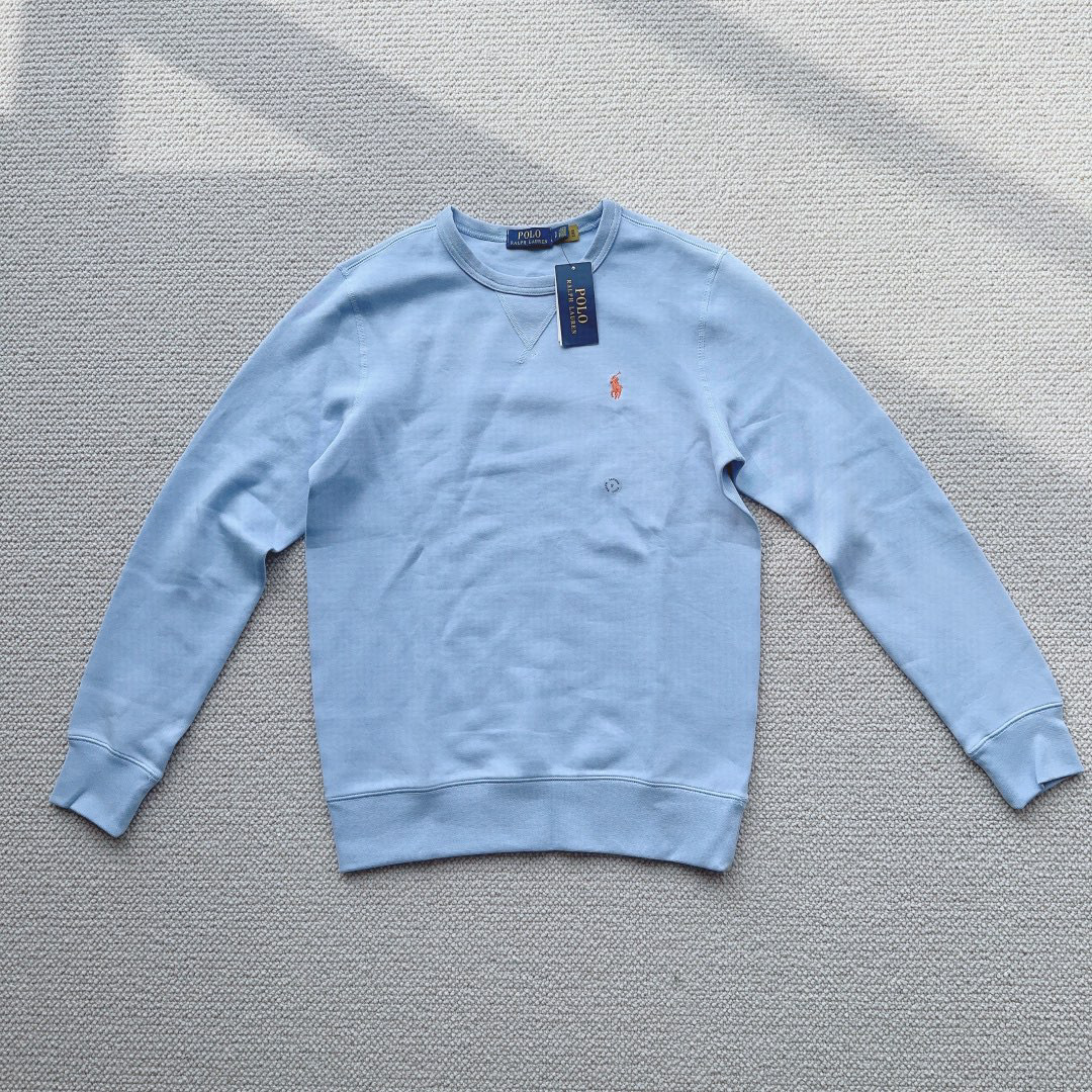 Ralph Lauren Unisex 100% Cotton Pullover Sweatshirts RL-050