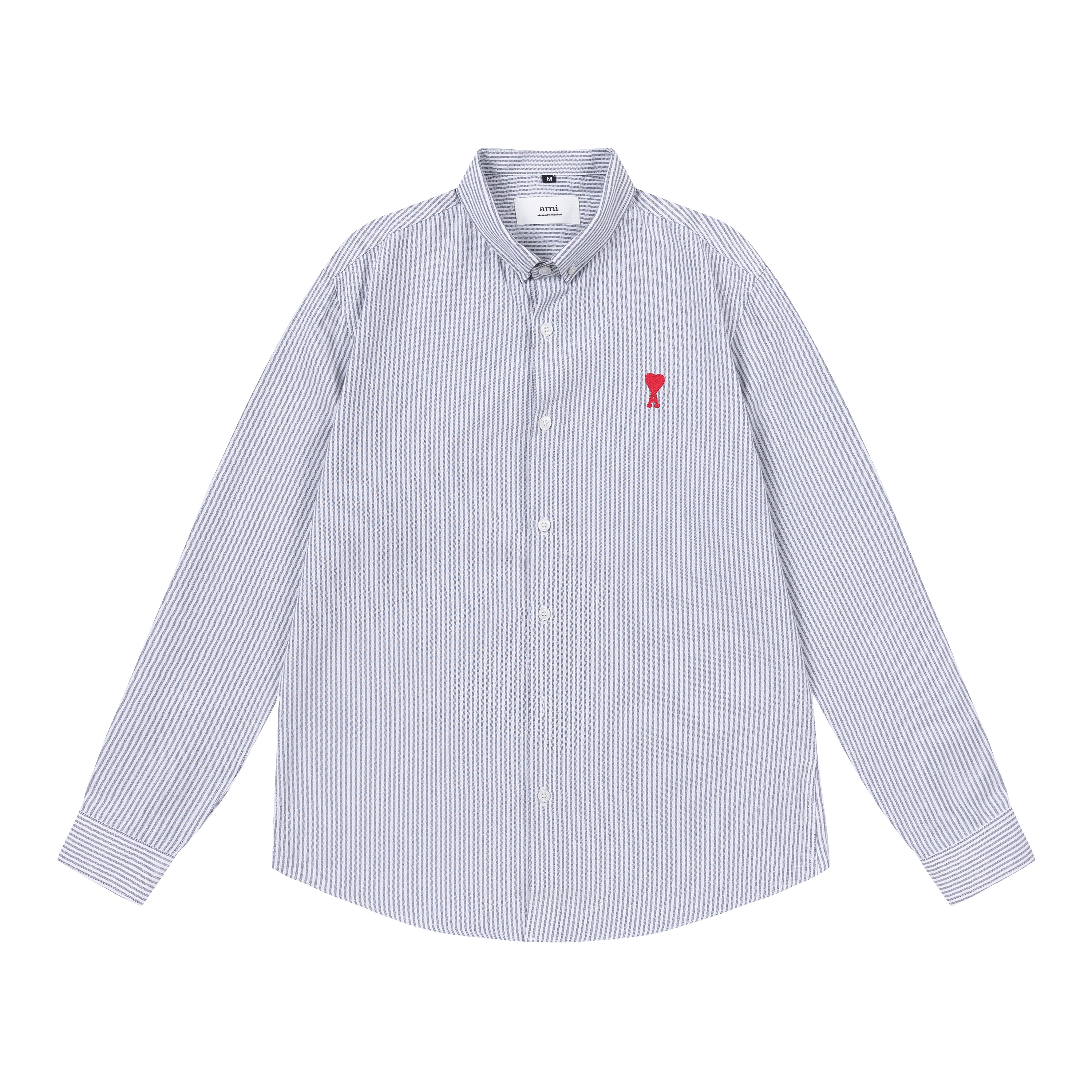 Ami Unisex 100% Cotton Striped Shirt AM-003