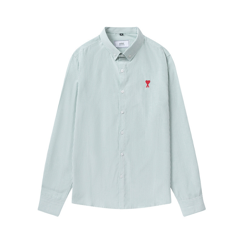 Ami Unisex 100% Cotton Striped Shirt AM-003