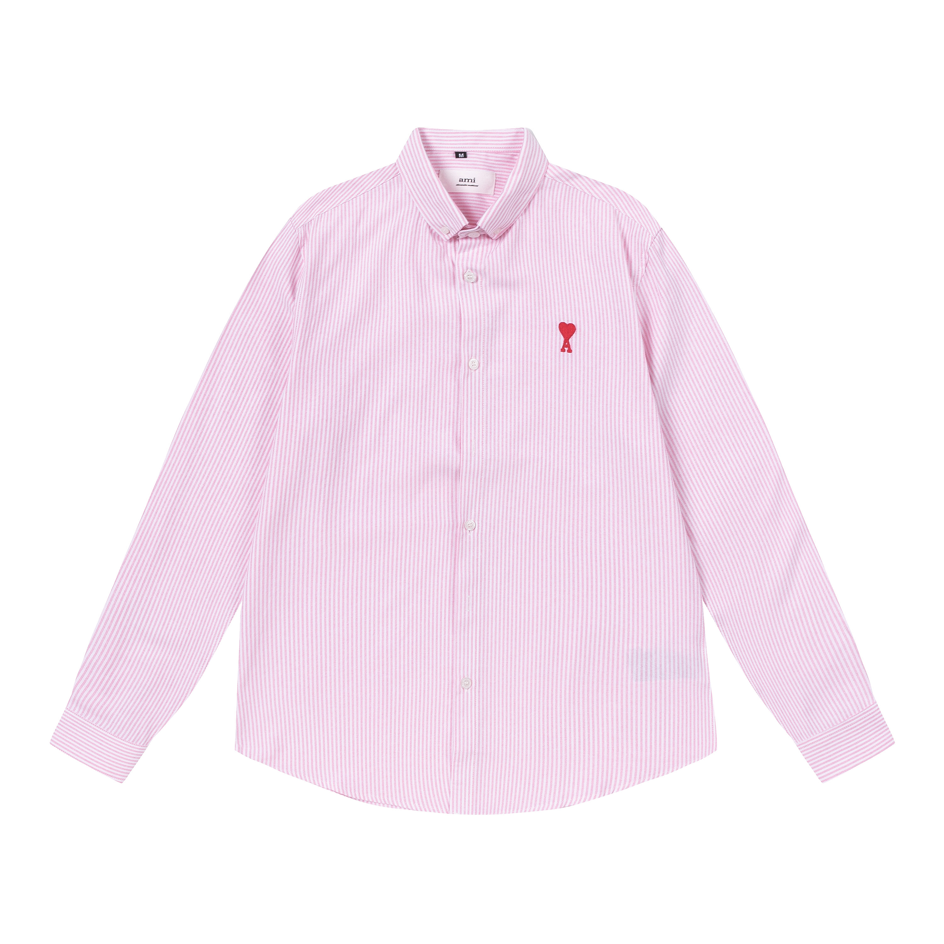 Ami Unisex 100% Cotton Striped Shirt AM-003