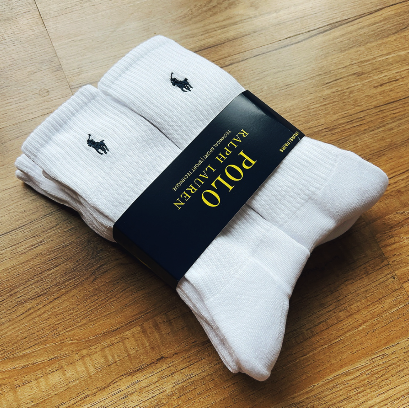 Ralph Lauren Polyester Crew Sock #RL-043