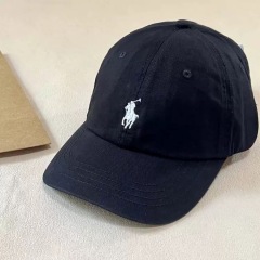 Black with white logo，