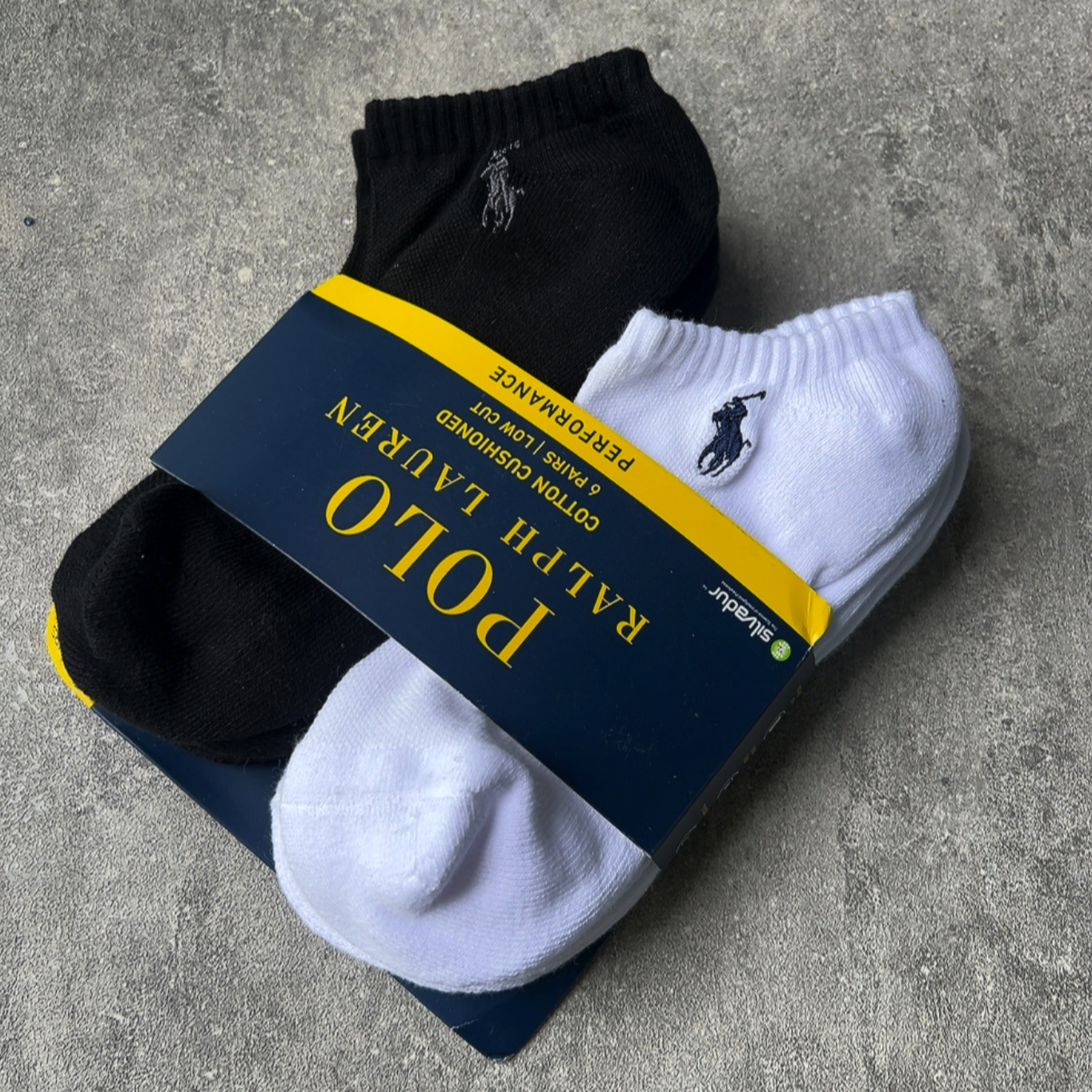 Ralph Lauren Men's Cotton Ankle Sock #RL-045-Ankle