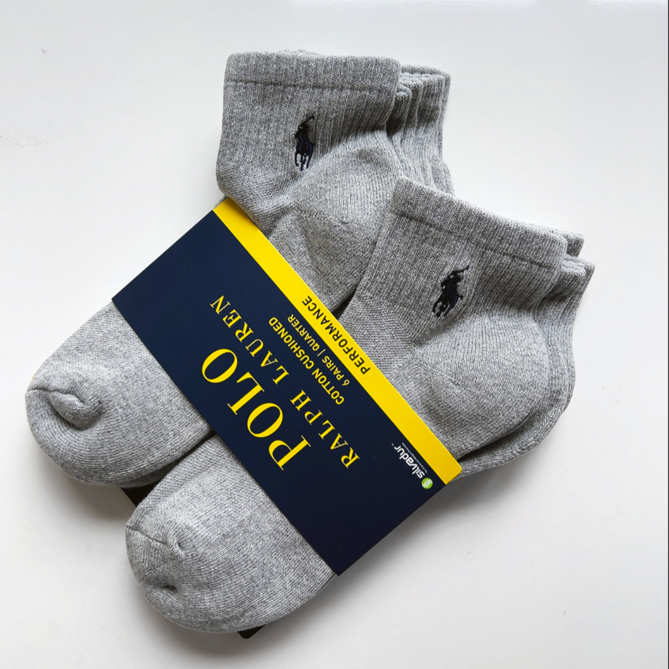 Ralph Lauren Men's Cotton Quarter Sock #RL-045-Quarter