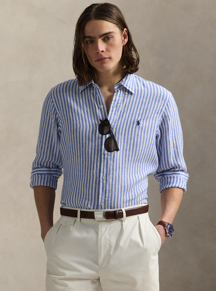 Ralph Lauren Unisex Stripe Shirt #RL-060