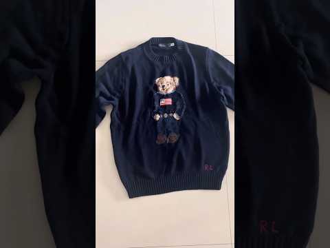 Ralph Lauren Polo Bear Cotton-Linen Men's Sweater #RL-049
