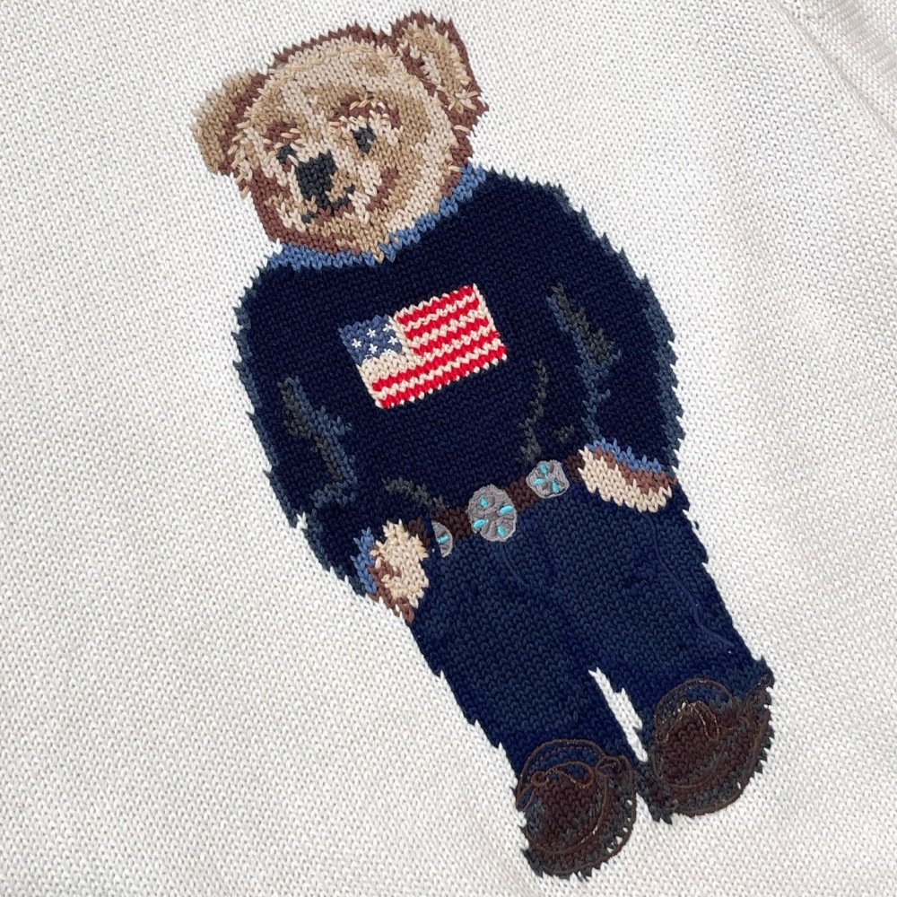 Ralph Lauren Polo Bear Cotton-Linen Men's Sweater #RL-049
