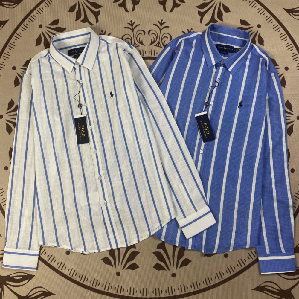 Ralph Lauren Unisex Stripe Shirt #RL-015