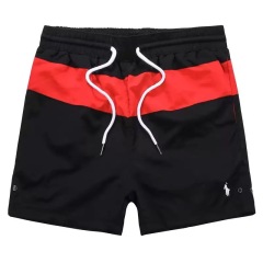 Black with red