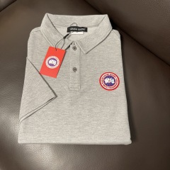 Grey with red logo