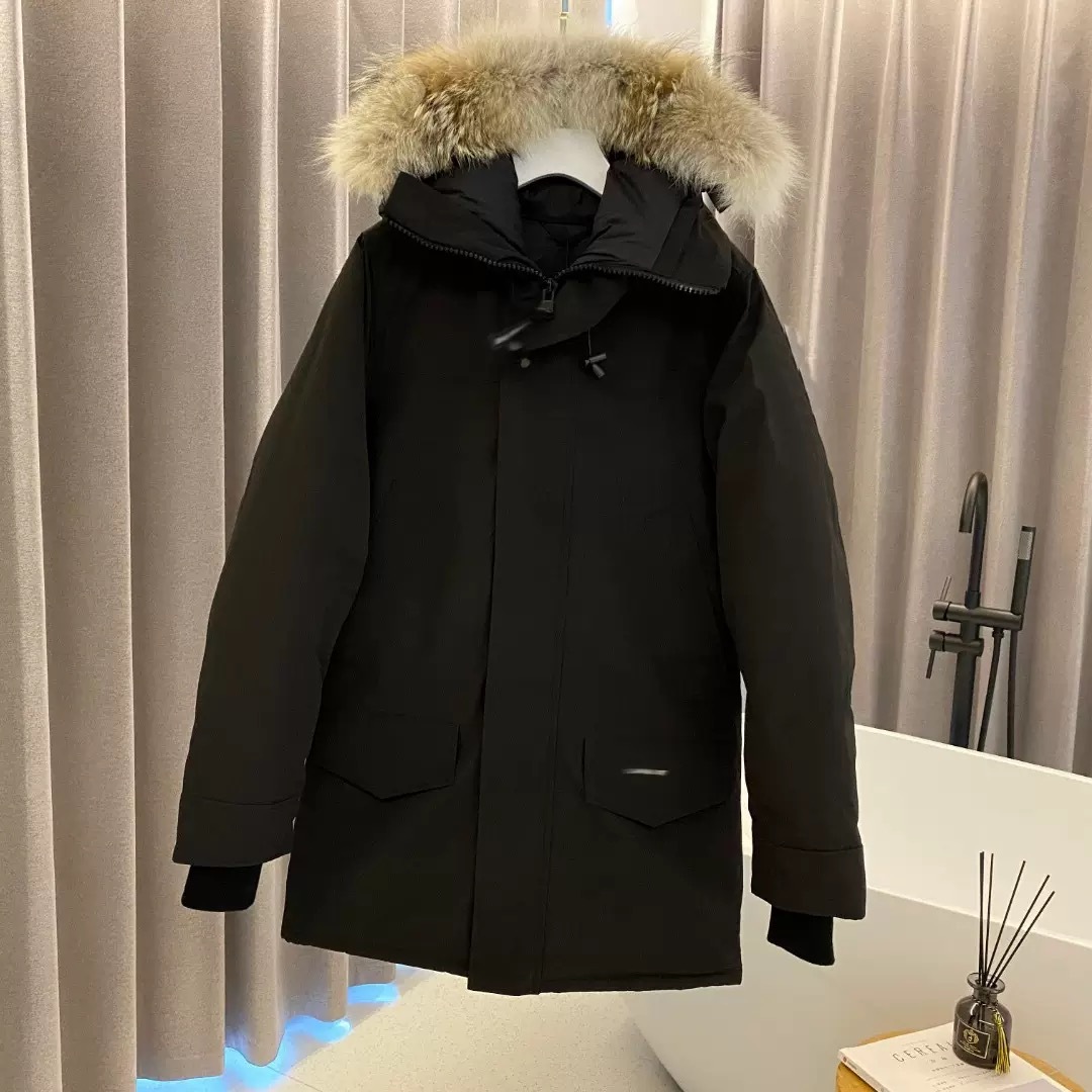 Canada Goose Unisex White Duck Down Jacket CA-004