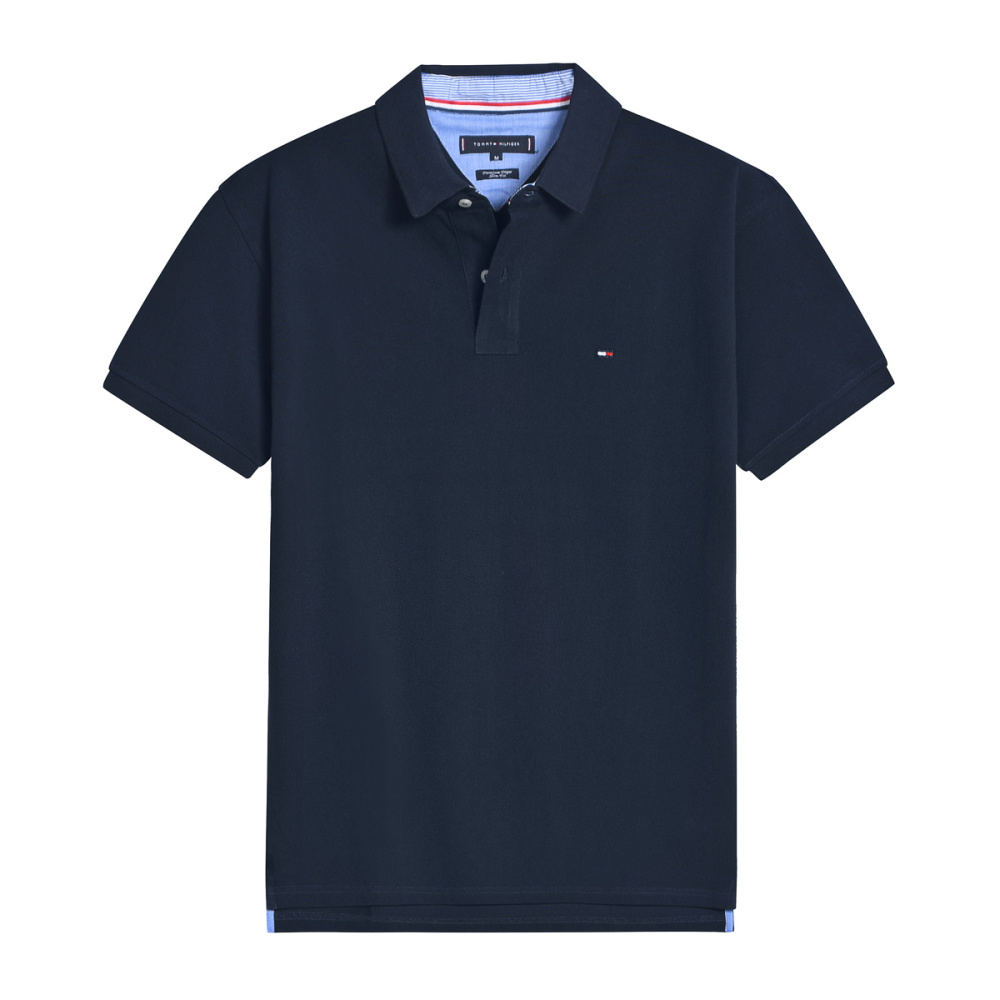Tommy Hilfiger Men's Cotton Polo Shirt #TH-001