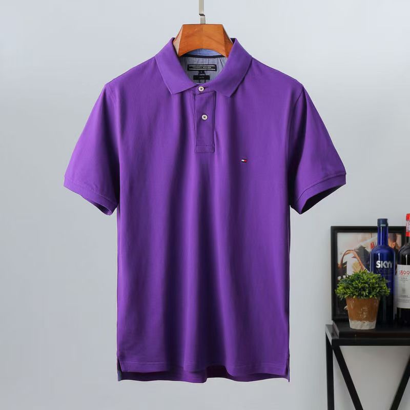 Tommy Hilfiger Men's Cotton Polo Shirt #TH-001