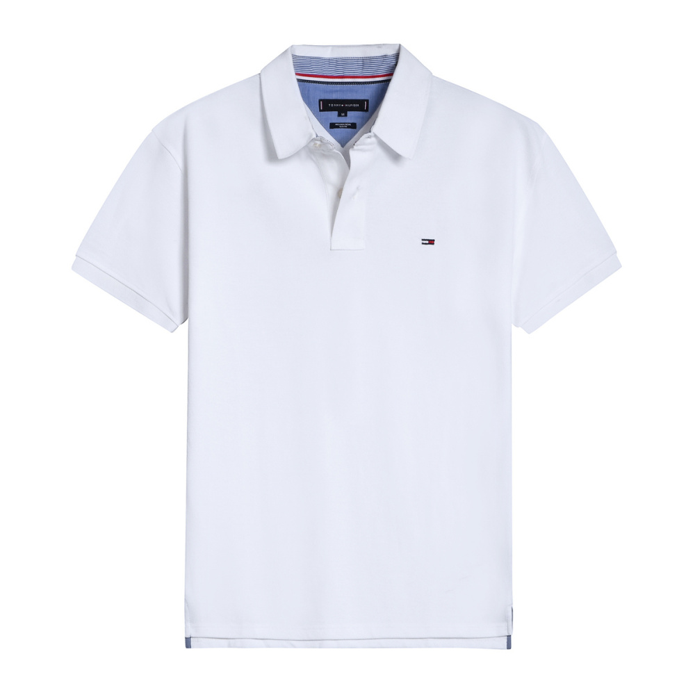 Tommy Hilfiger Men's Cotton Polo Shirt #TH-001