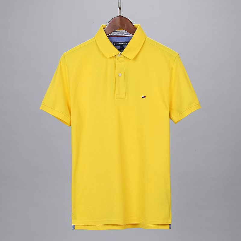Tommy Hilfiger Men's Cotton Polo Shirt #TH-001