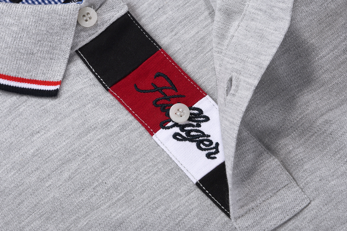 Tommy Hilfiger Men's Cotton Polo Shirt #TH-002