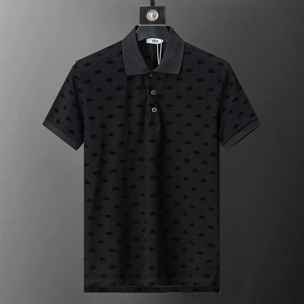 alo Men Cotton Polo Shirt alo-001