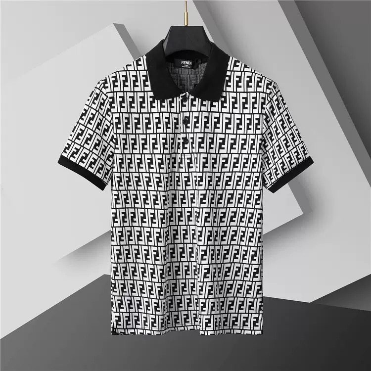 FENDI Men Cotton Polo Shirt FD-001