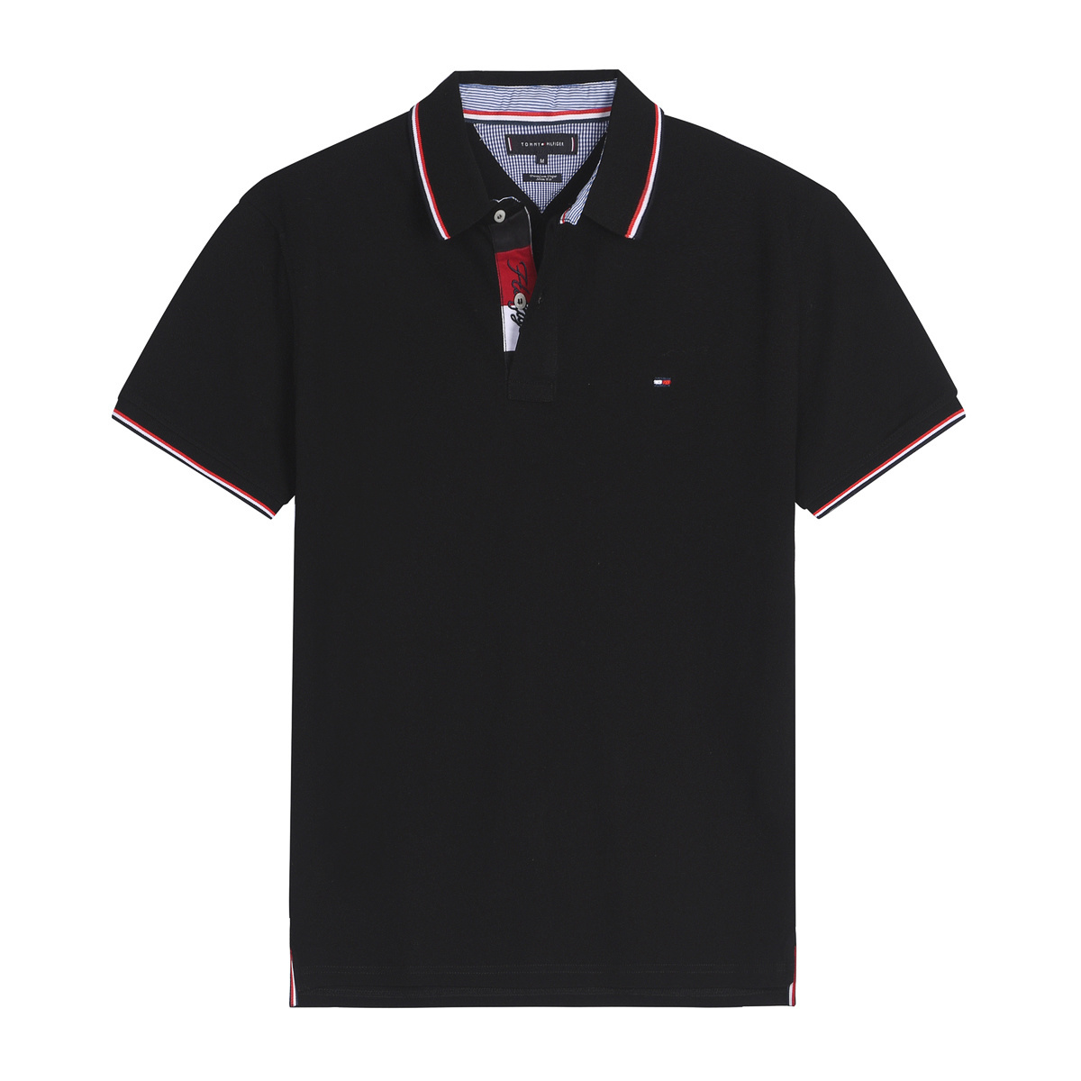 Tommy Hilfiger Men's Cotton Polo Shirt #TH-002