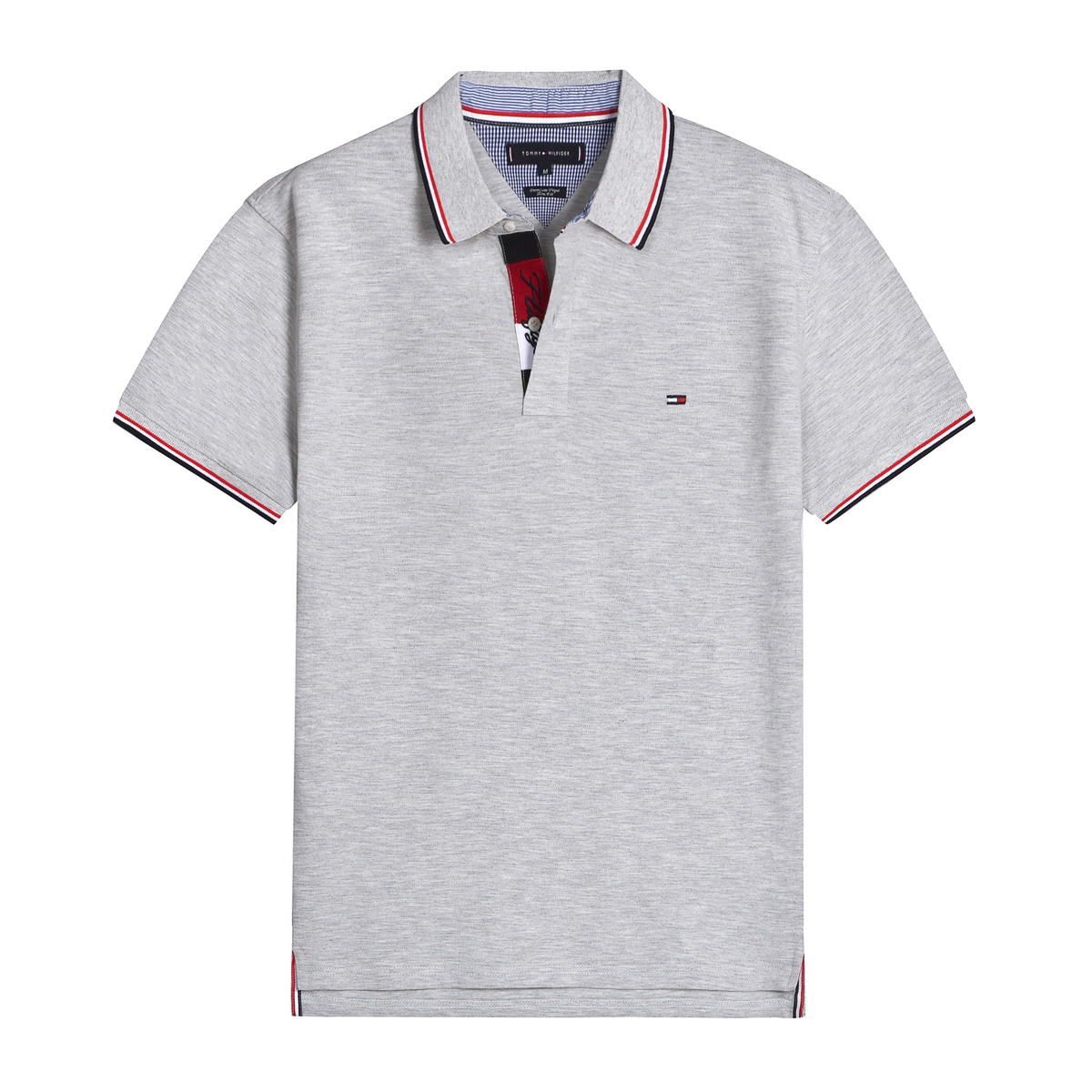Tommy Hilfiger Men's Cotton Polo Shirt #TH-002