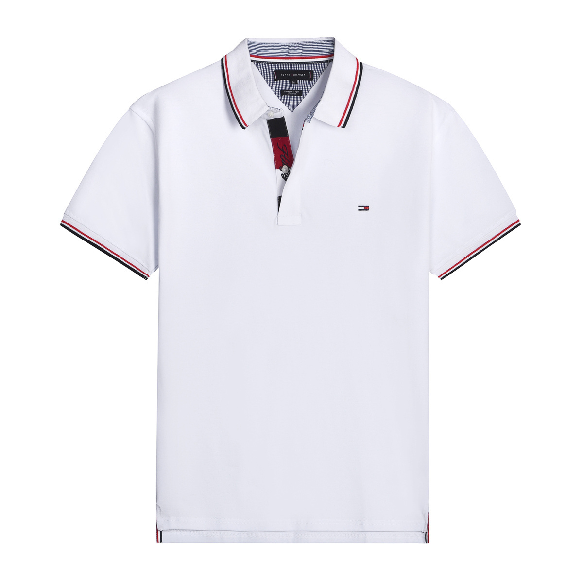 Tommy Hilfiger Men's Cotton Polo Shirt #TH-002