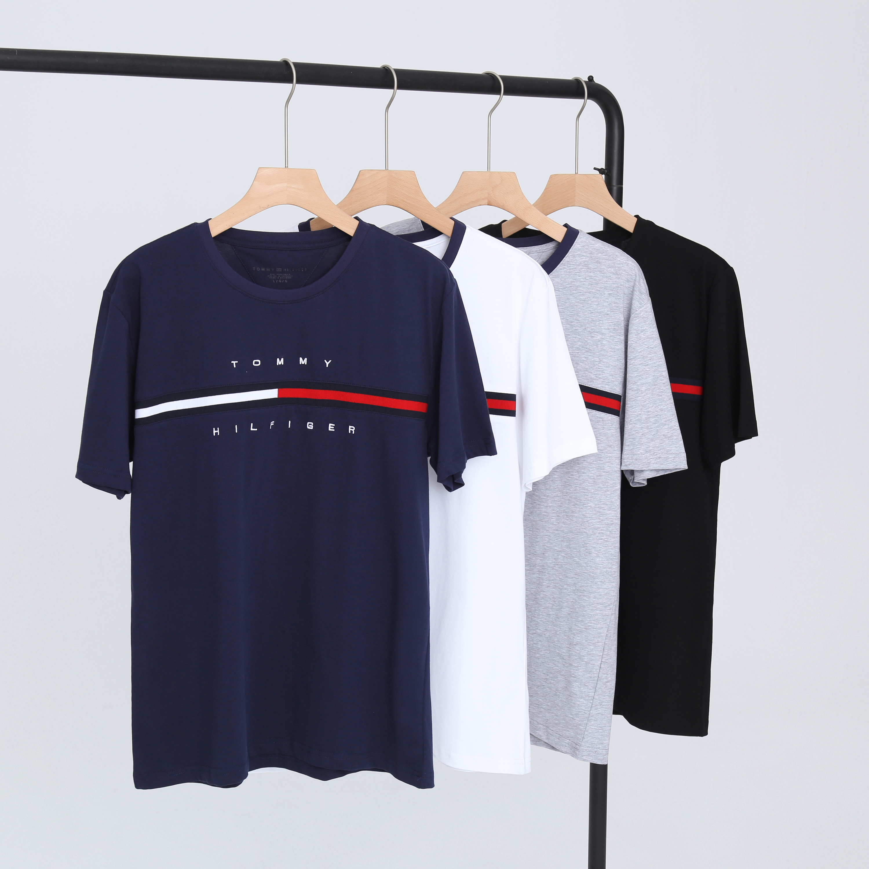 Tommy Hilfiger Men's Cotton T-Shirt #TH-007