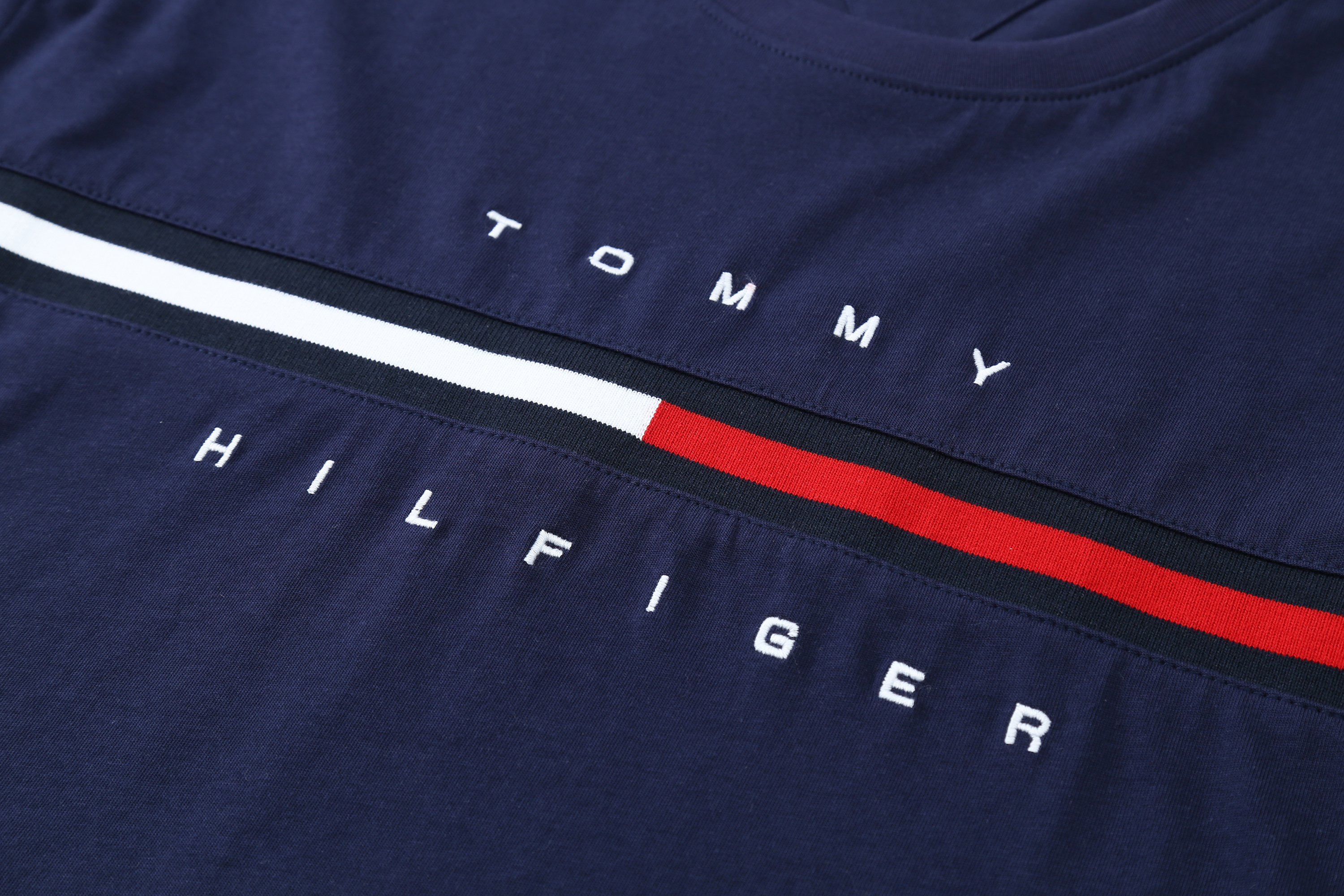 Tommy Hilfiger Men's Cotton T-Shirt #TH-007