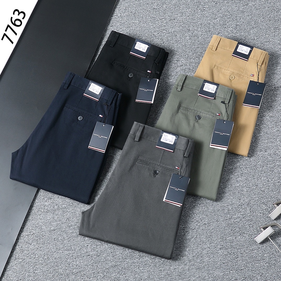 Tommy Hilfiger Men Spring Autumn Long Pants TM-009