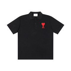 Black with red logo
