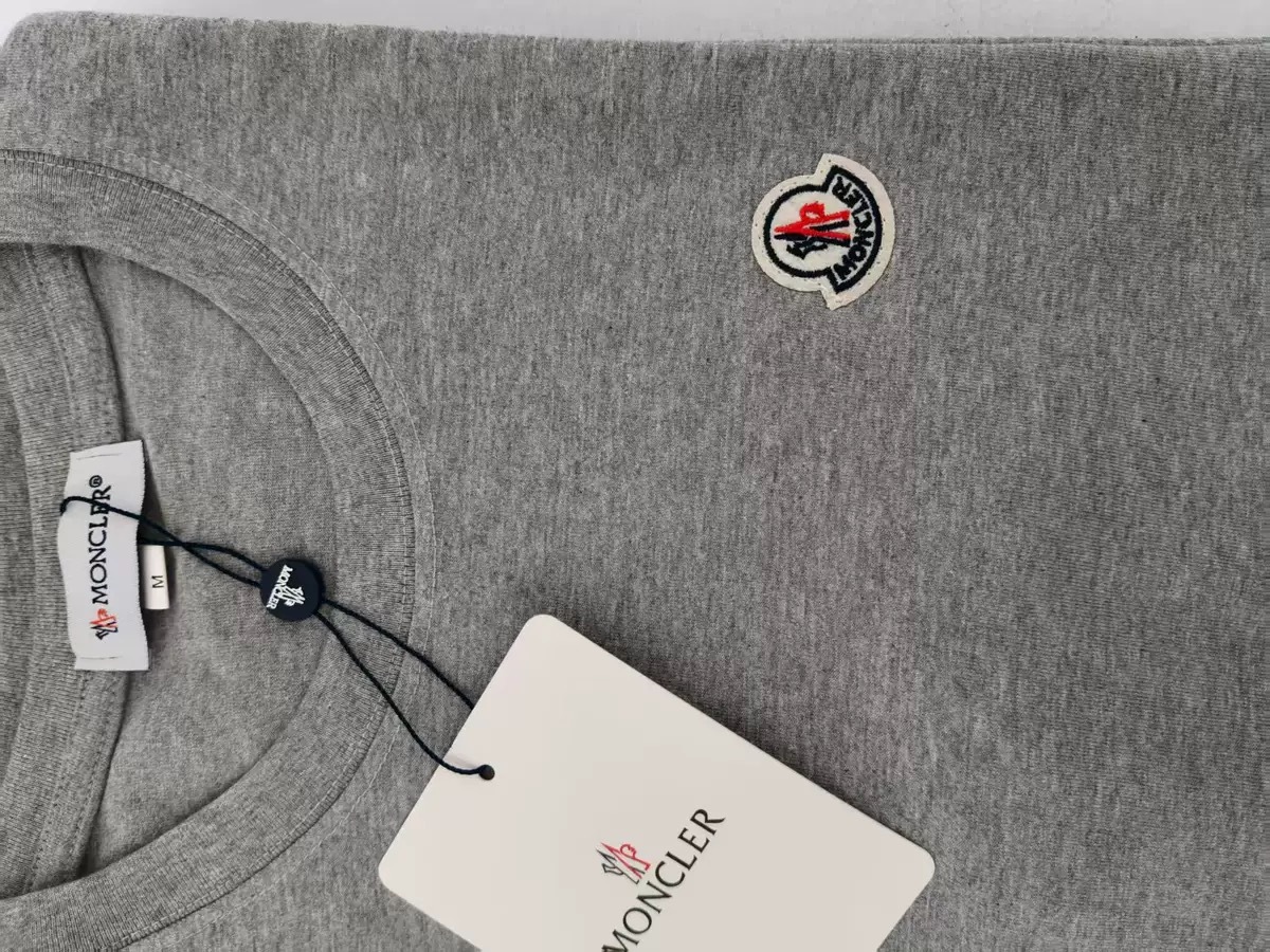MONCLER Unisex Pure Cotton T-shirt MO-002