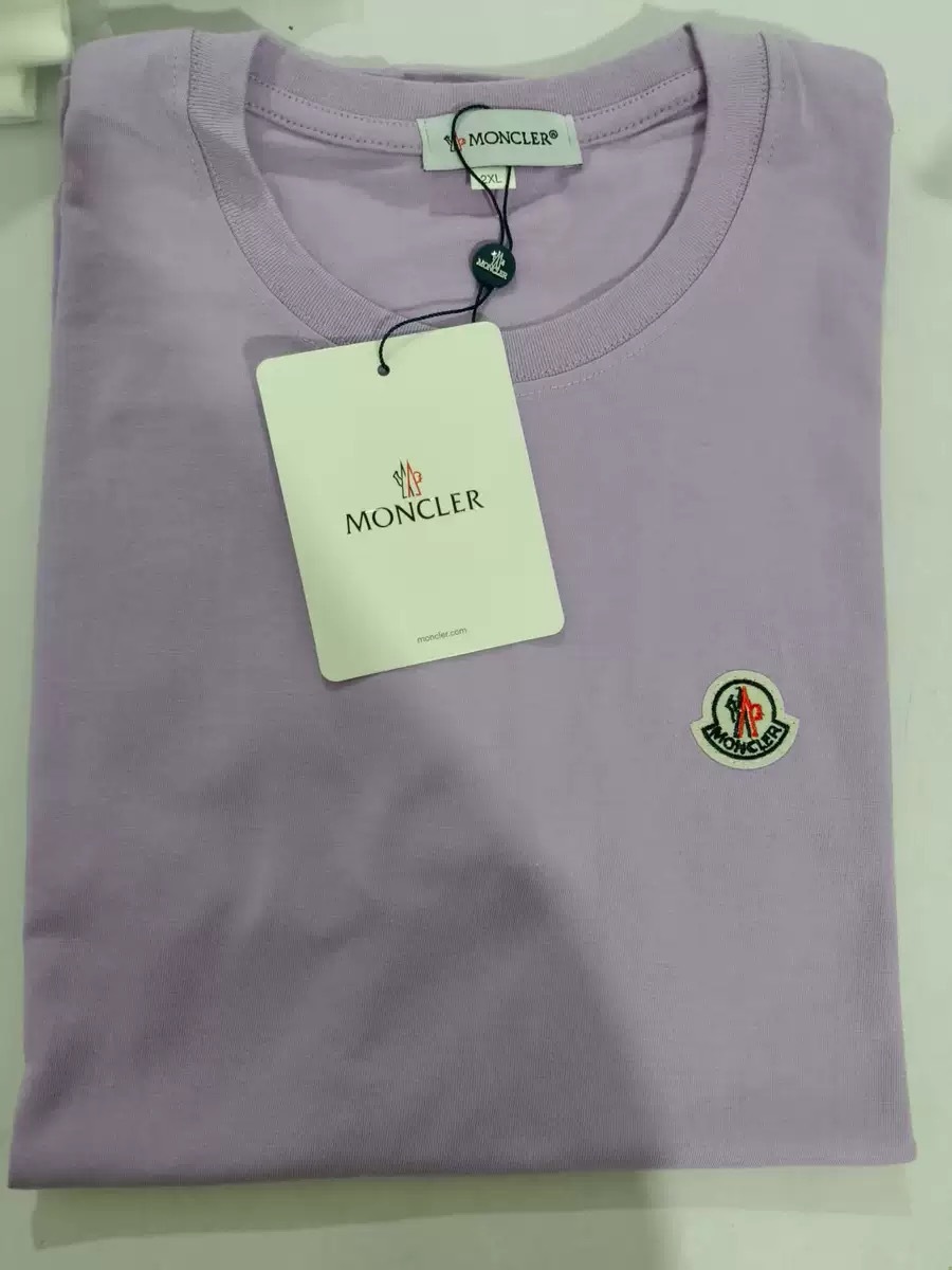 MONCLER Unisex Pure Cotton T-shirt MO-002