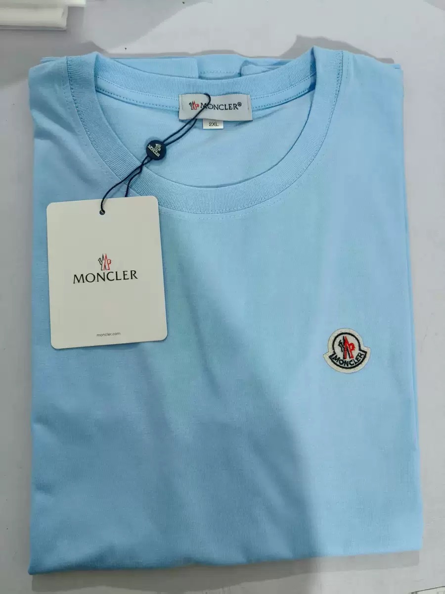 MONCLER Unisex Pure Cotton T-shirt MO-002