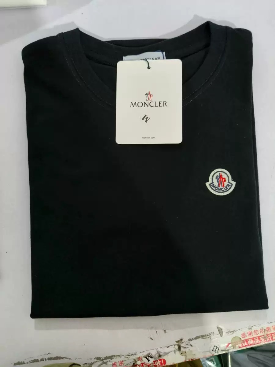 MONCLER Unisex Pure Cotton T-shirt MO-002
