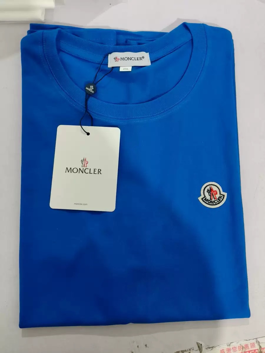 MONCLER Unisex Pure Cotton T-shirt MO-002