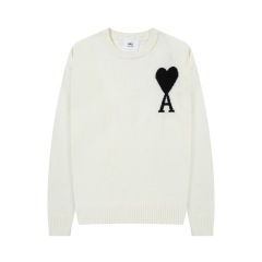 White with black logo