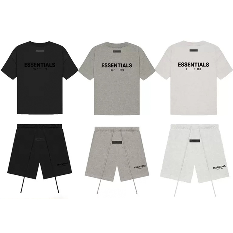 ESSENTIALS Unisex Pure Cotton T-shirt and Short pants Set ES-002