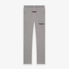 Dark grey straight pants