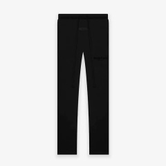 Black straight pants