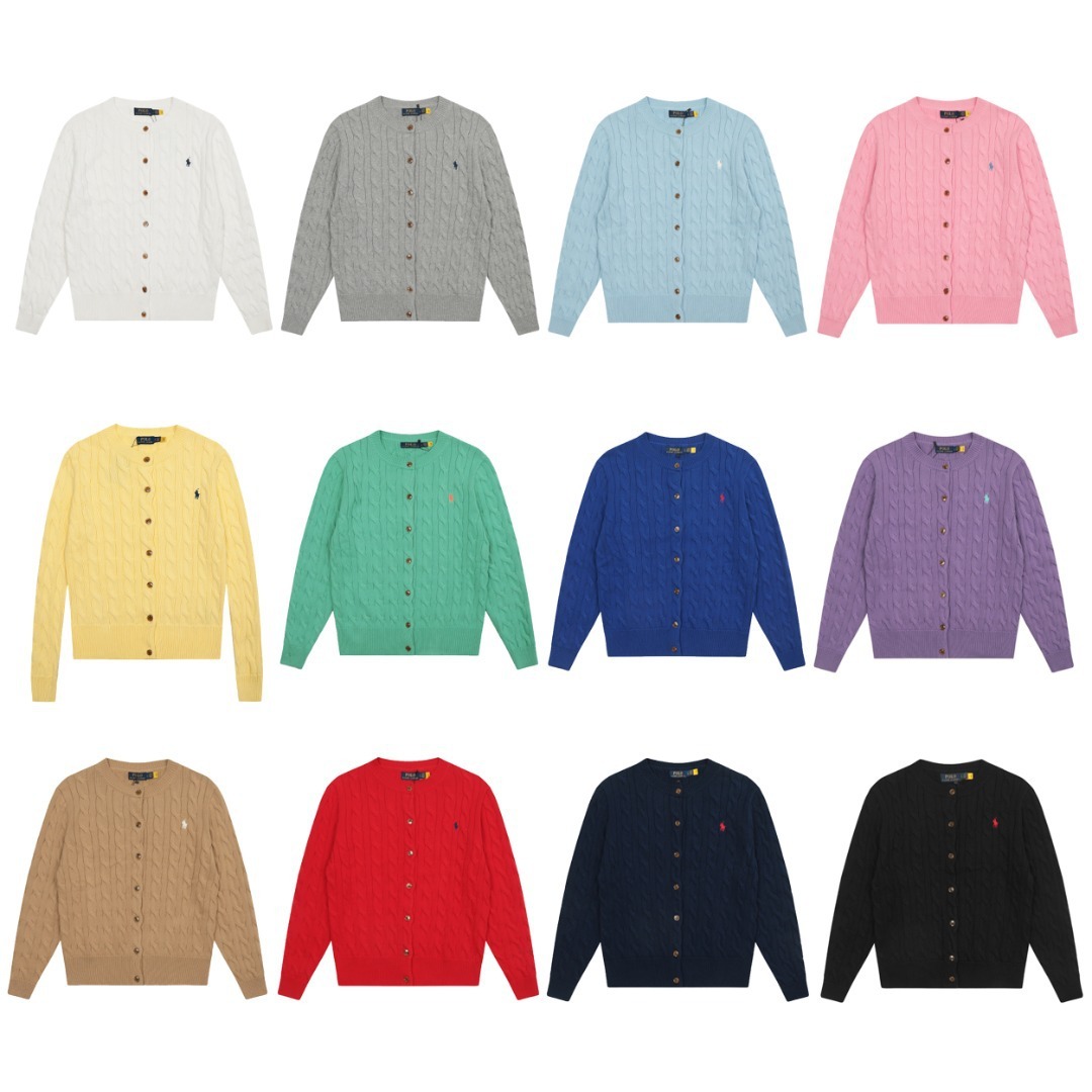Ralph Lauren Women's Knitted Cardigan #RL-063