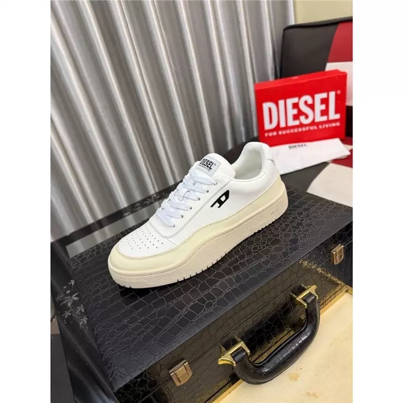 DIESEL Luxury Leather Sneaker Shoes DS-005