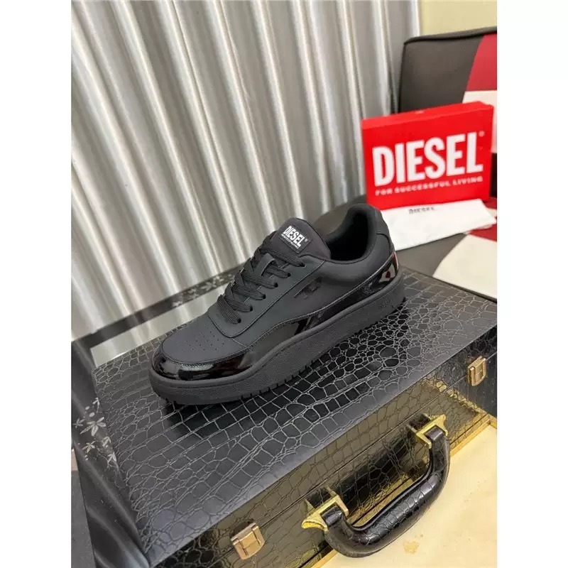 DIESEL Luxury Leather Sneaker Shoes DS-005
