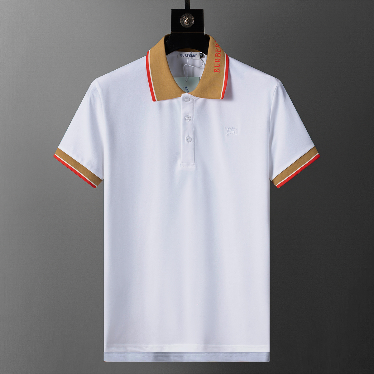 Burberry Men Cotton Polo Shirt BU-013