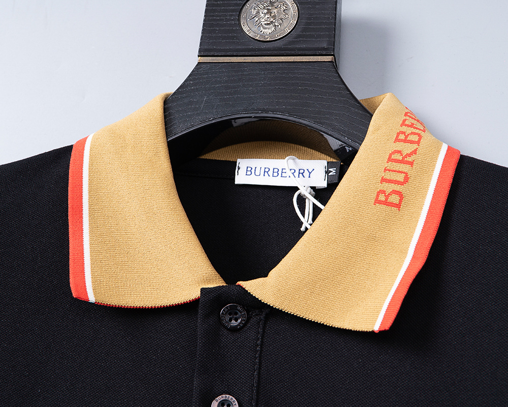 Burberry Men Cotton Polo Shirt BU-013