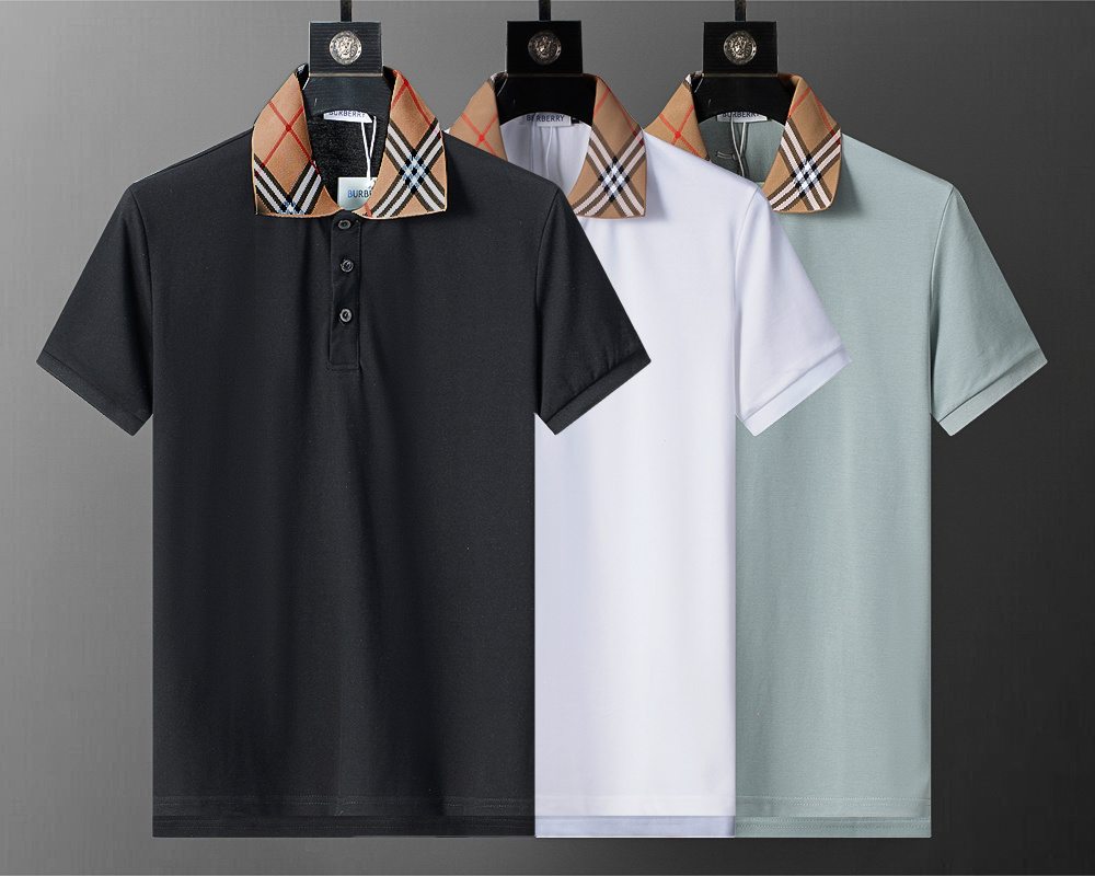 Burberry Men Cotton Polo Shirt BU-014